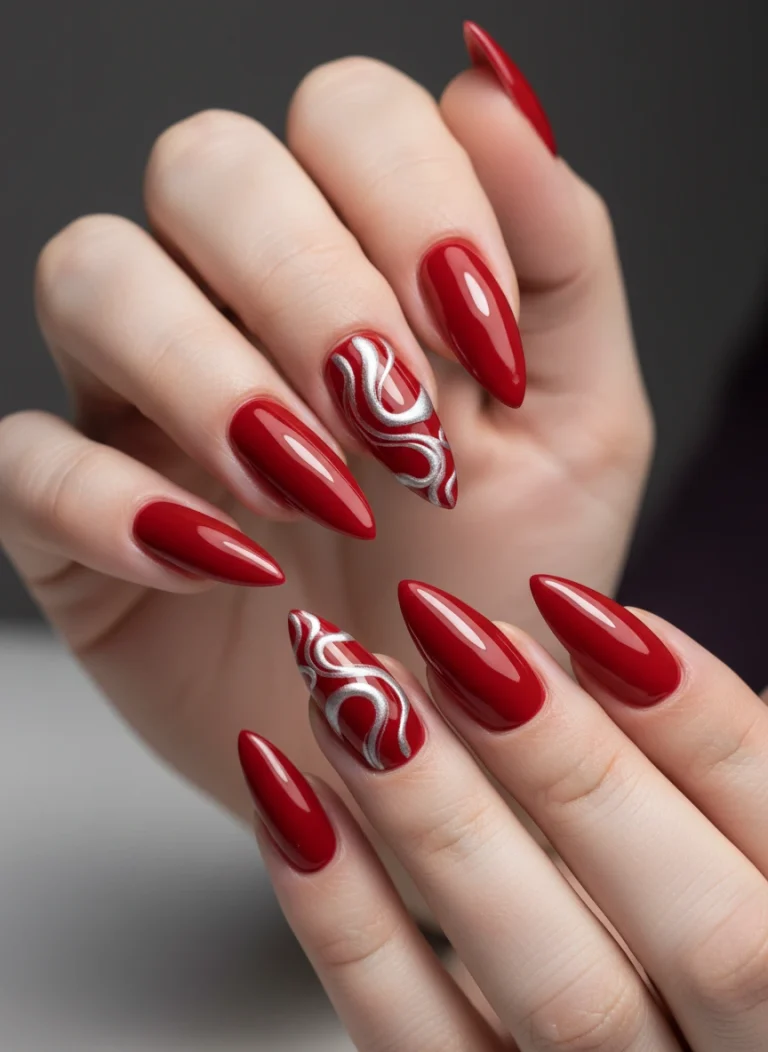 20 Stunning Cherry Red Nails You’ll Obsess Over