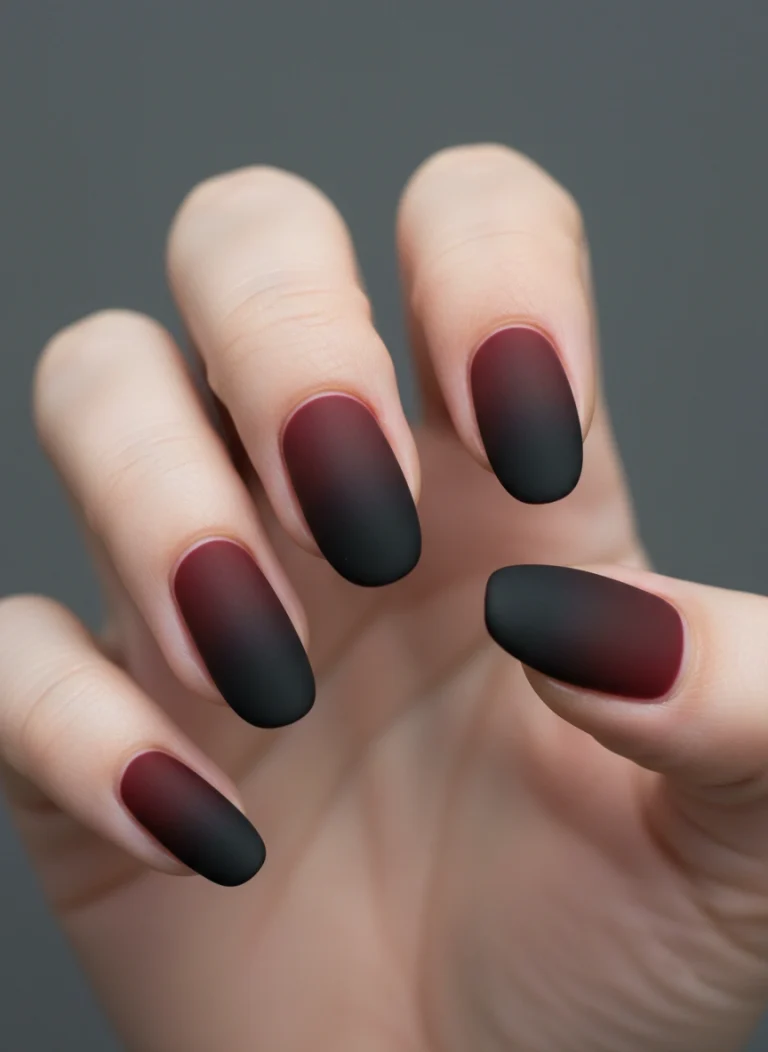 25 Stunning Dark Red Nails You’ll Obsess Over