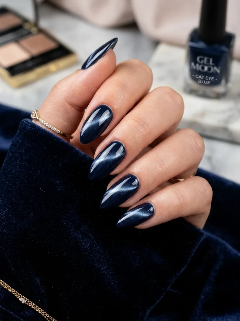 Cat Eye Dark Blue