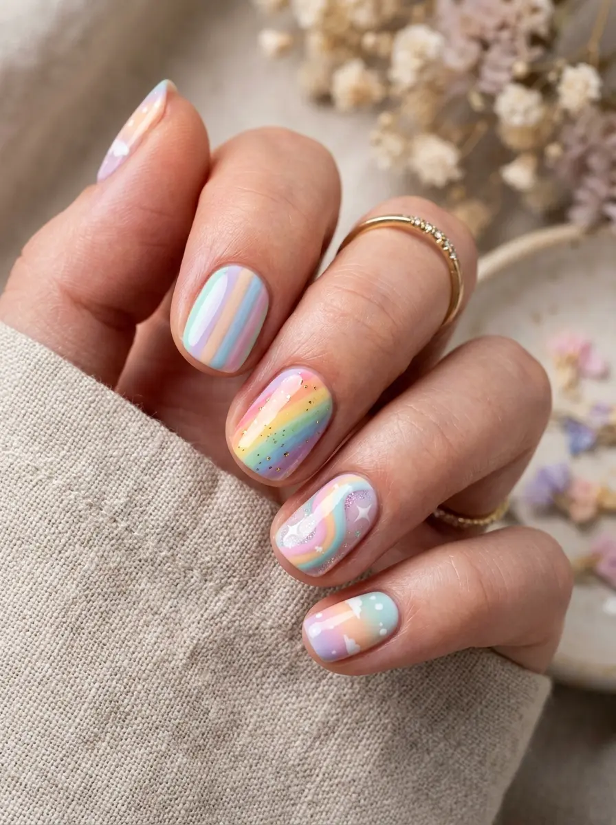 Pastel Rainbow Set
